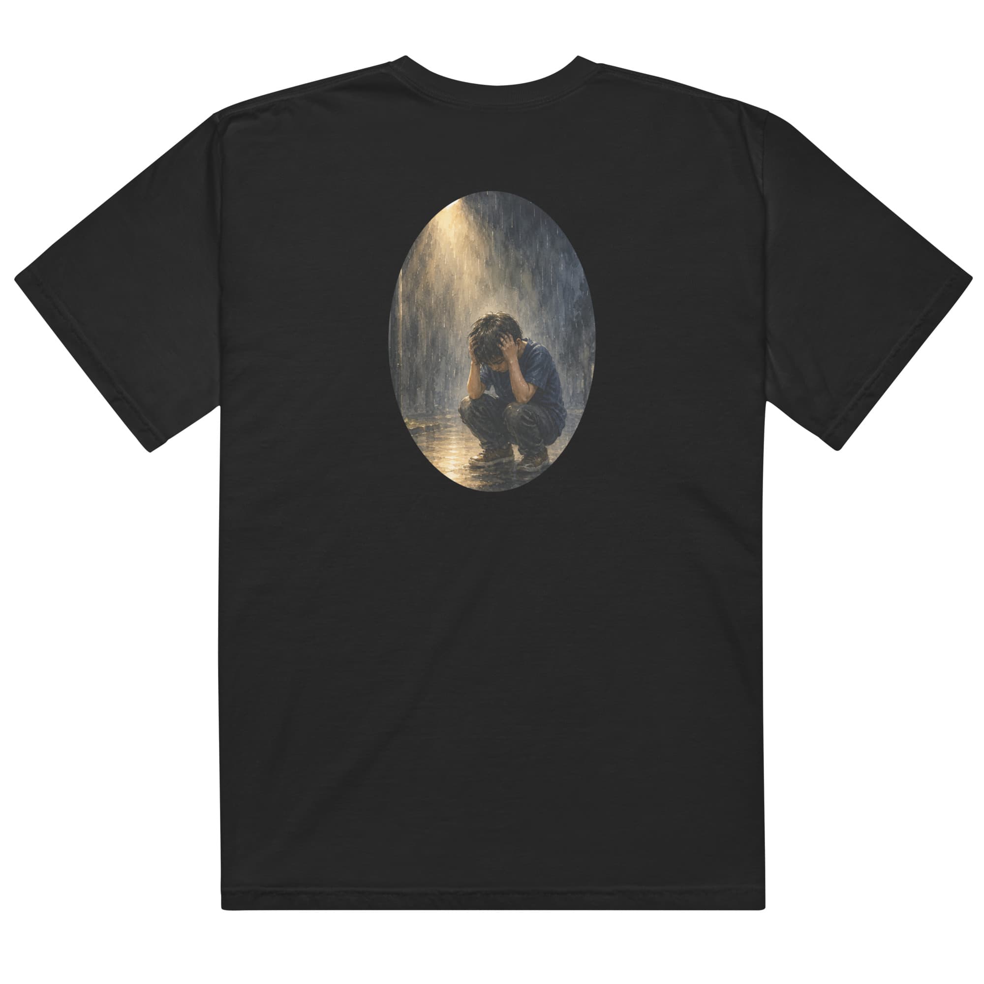 Sad Life Tee — back print